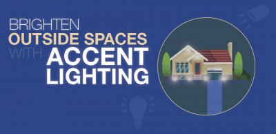 Brighten up Outside Spaces with Accent Lighting