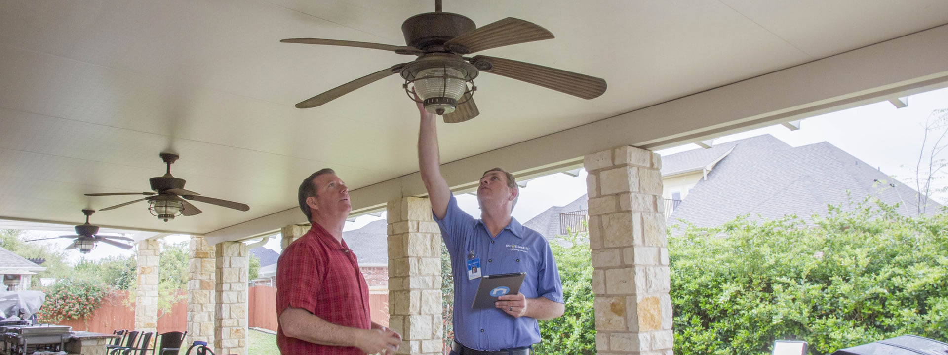 Ceiling Fan Installation in Southlake