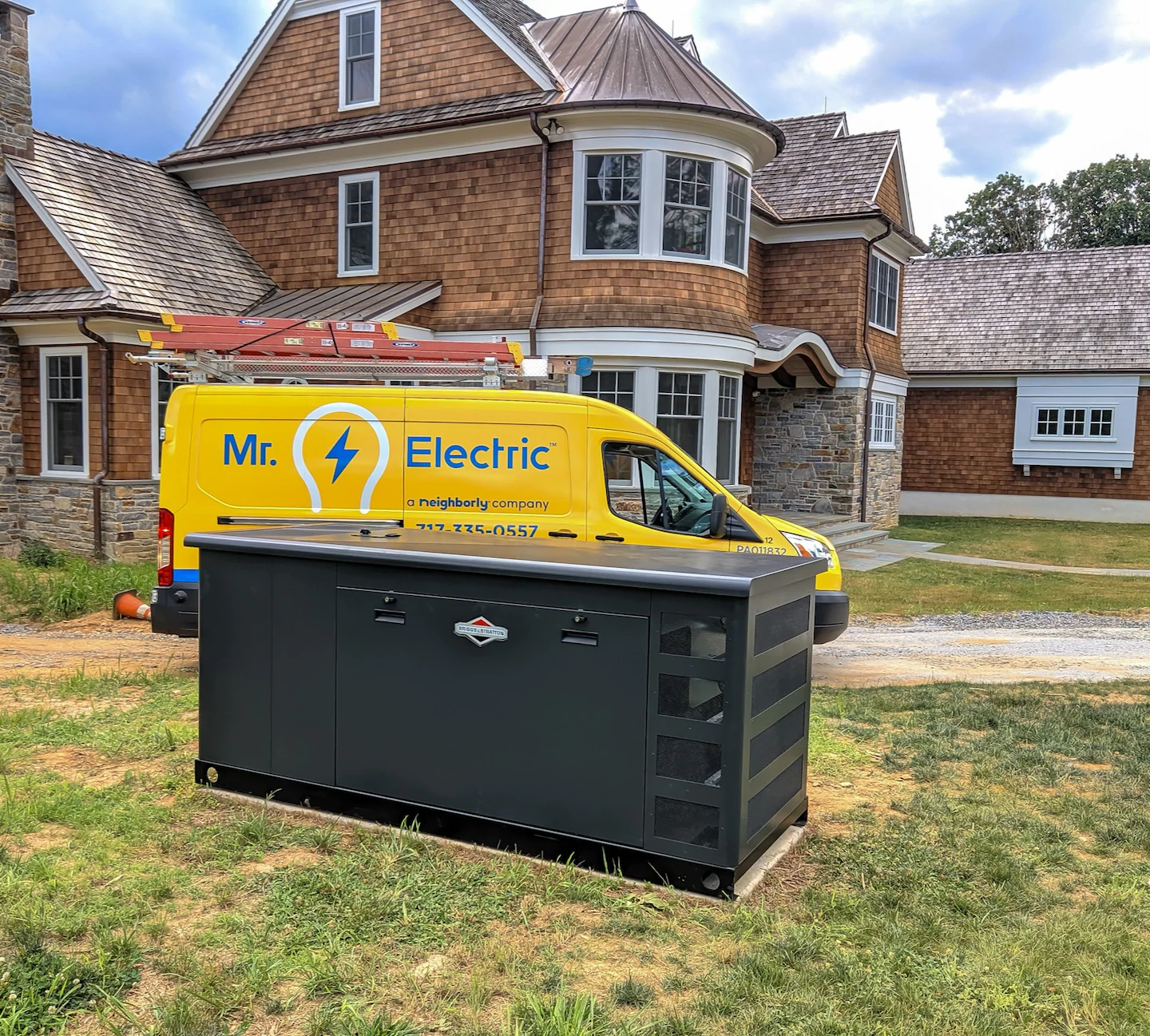 Generator Installation in HEB, TX
